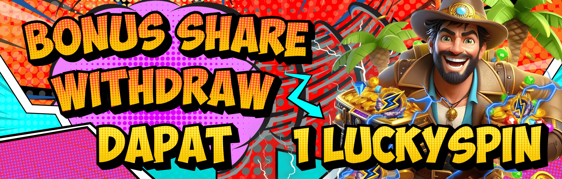 🎰 Share Withdraw Dapat Ticket Lucky Spin 🎰
