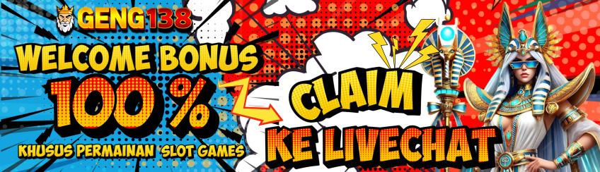 WELCOME BONUS SLOT 100%