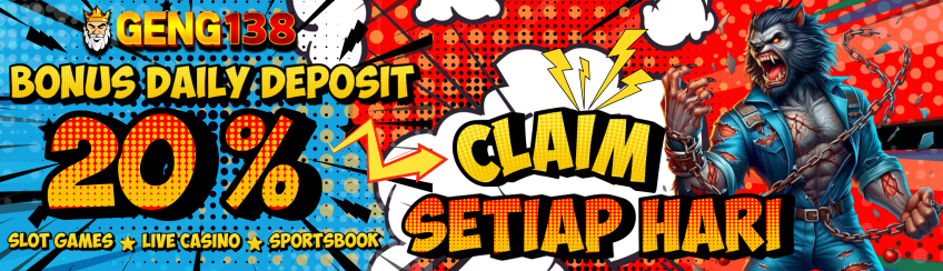 DAILY BONUS ALL GAMES 20% 