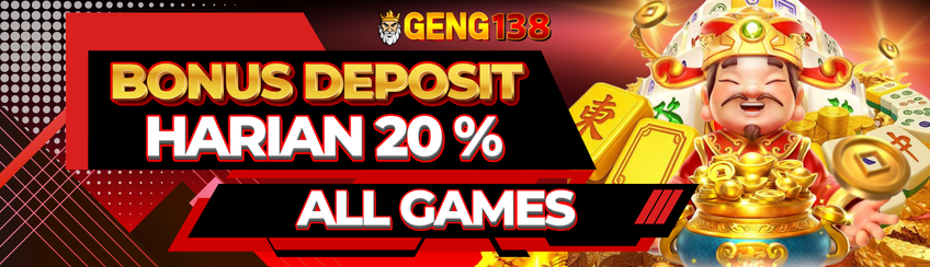 DAILY BONUS ALL GAMES 20% 